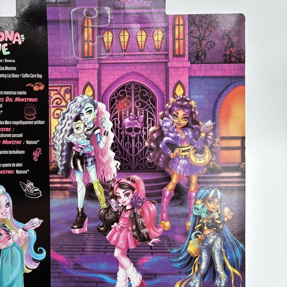 Monster High Lagoona Blue Doll Core Refresh G3 with Pet Neptuna‎ Mattel JHK33